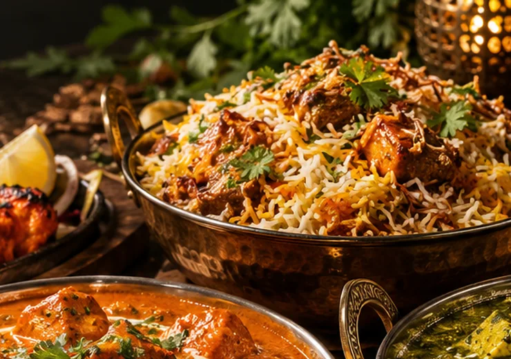 Aromatisches Biryani mit Basmatireis